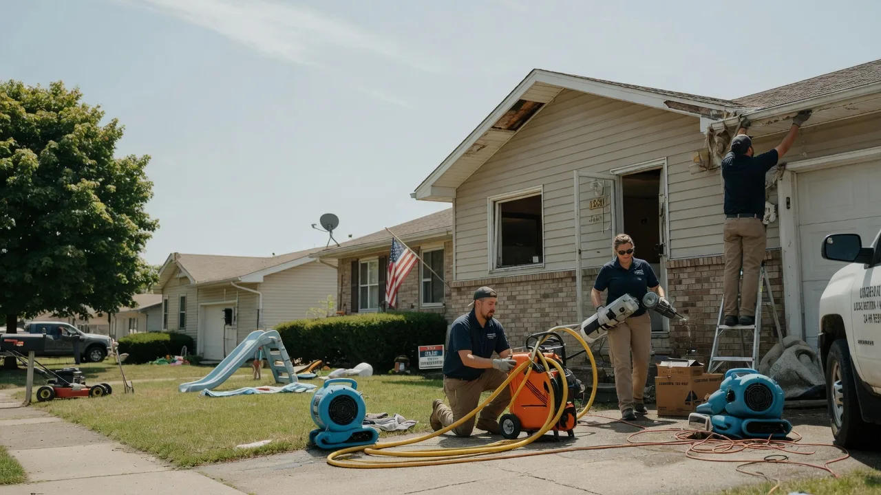 Water Damage Restoration in Waterfall, PA near me